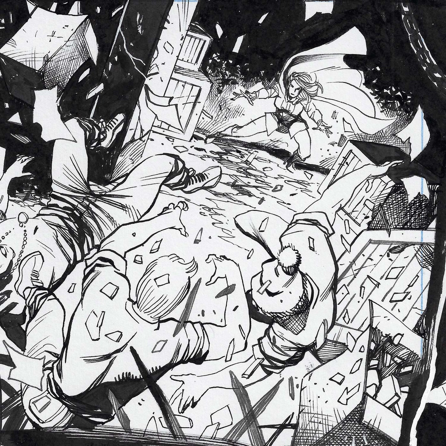 Rod Luper The Lucent: Fractured Mind 11" x 17" (A3) Original Art Page 10