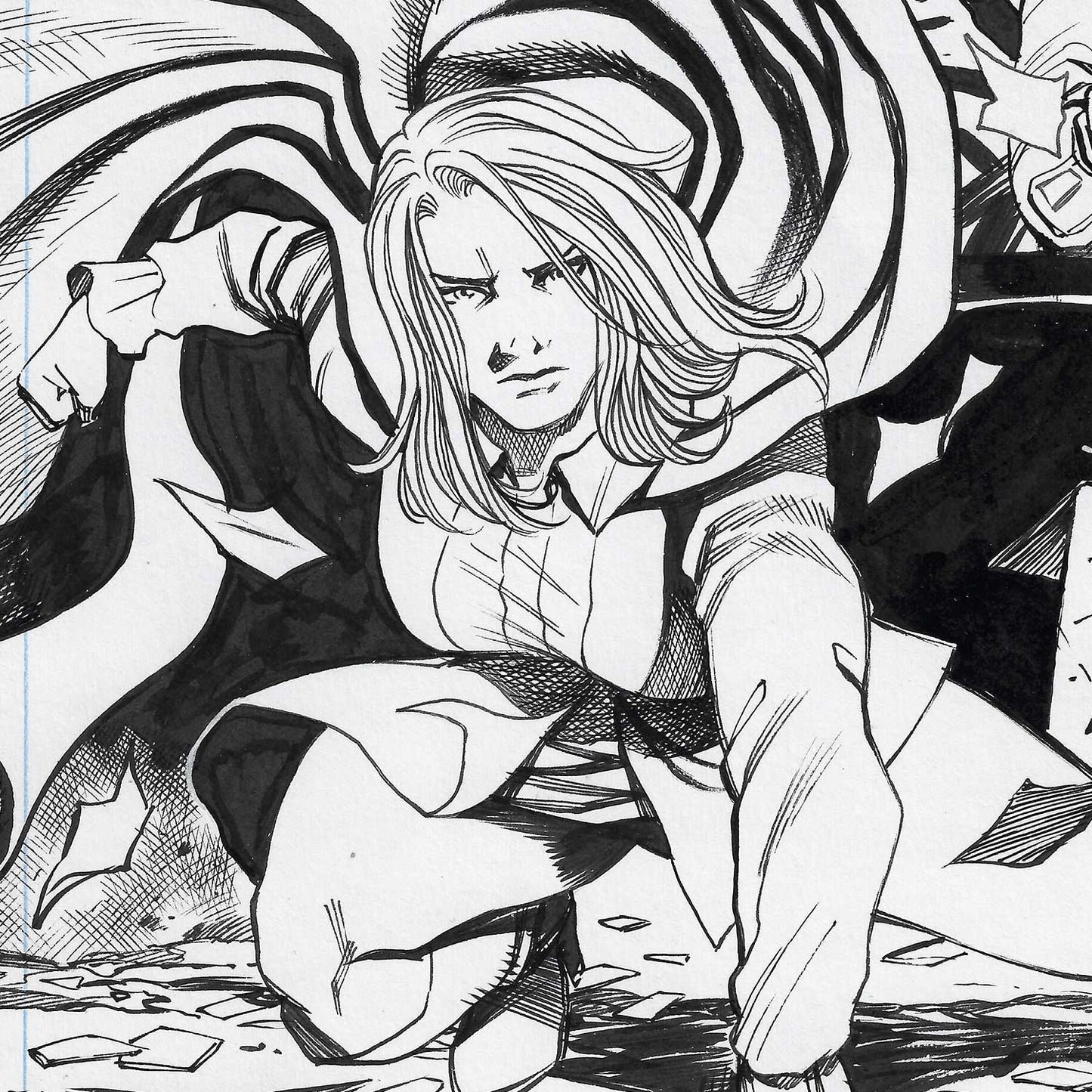 Rod Luper The Lucent: Fractured Mind 11" x 17" (A3) Original Art Page 10