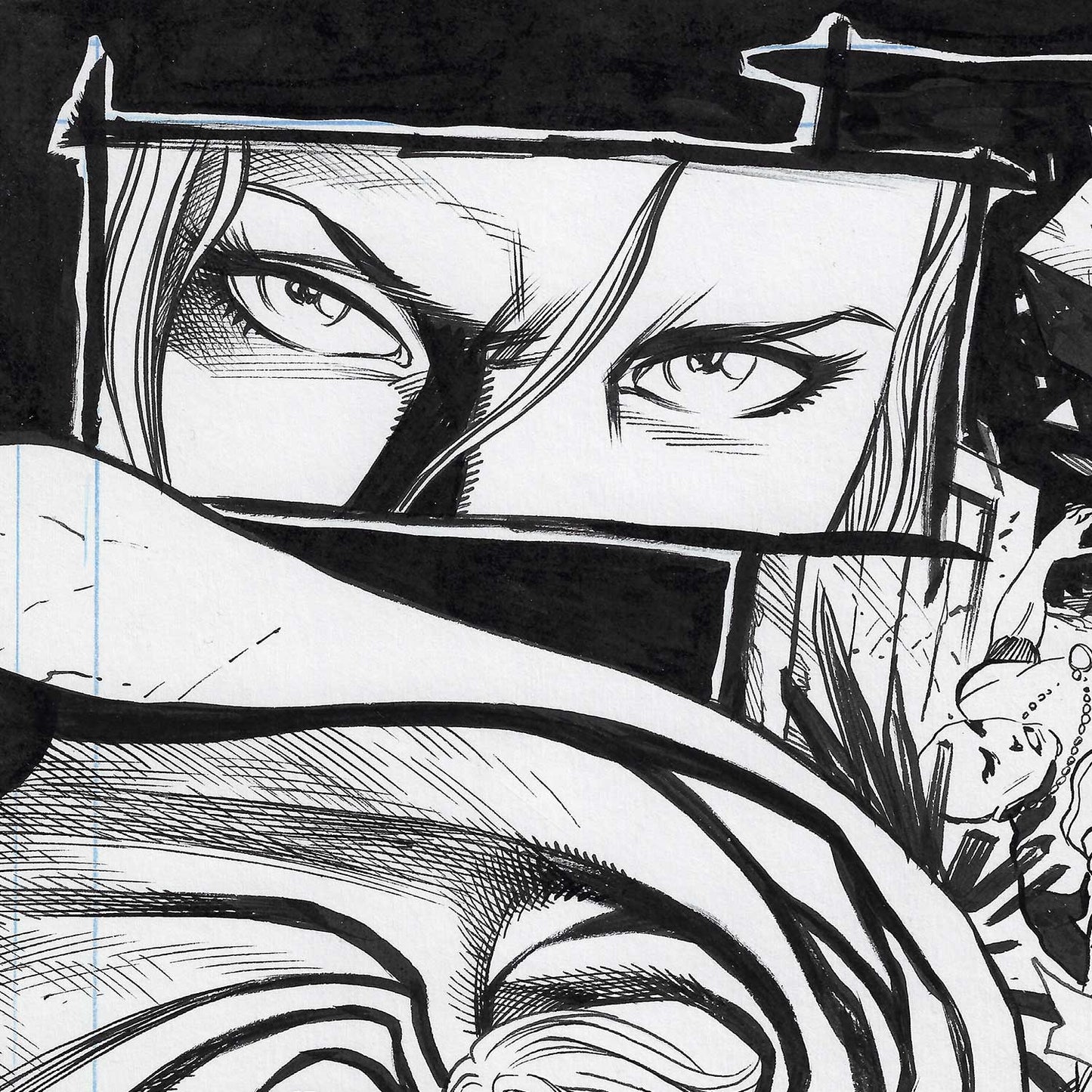 Rod Luper The Lucent: Fractured Mind 11" x 17" (A3) Original Art Page 10