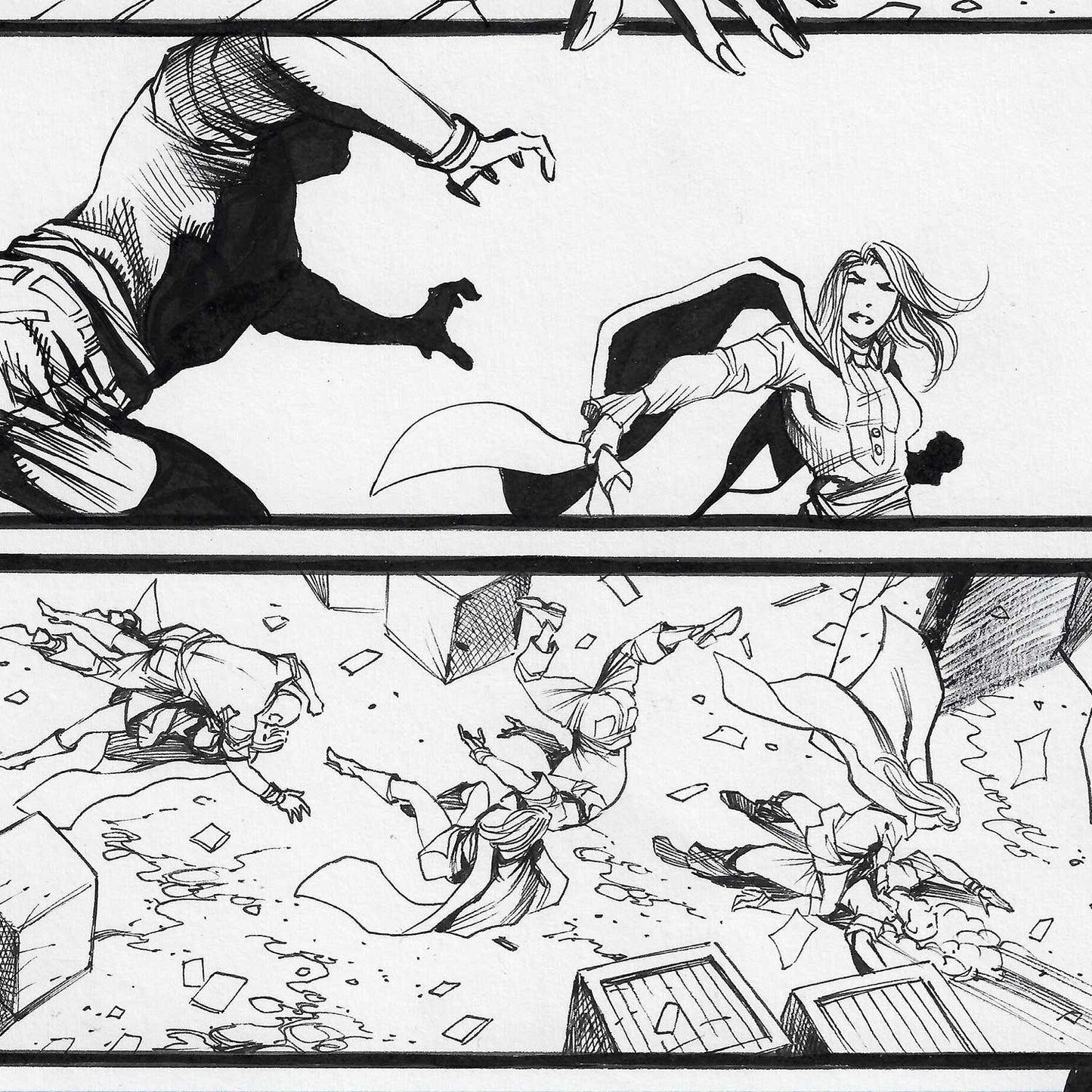 Rod Luper The Lucent: Fractured Mind 11" x 17" (A3) Original Art Page 10