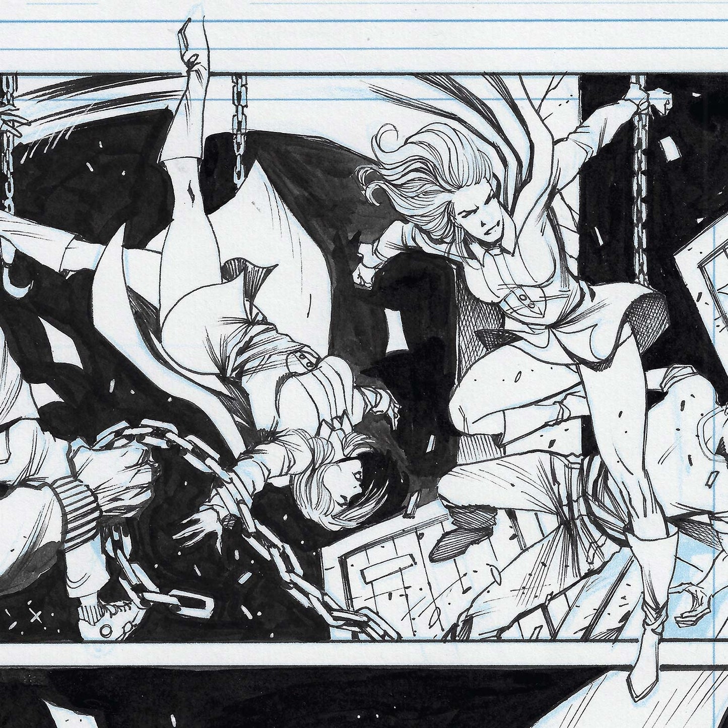 Rod Luper The Lucent: Fractured Mind 11" x 17" (A3) Original Art Page 11