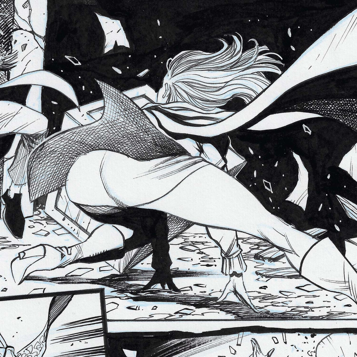 Rod Luper The Lucent: Fractured Mind 11" x 17" (A3) Original Art Page 11