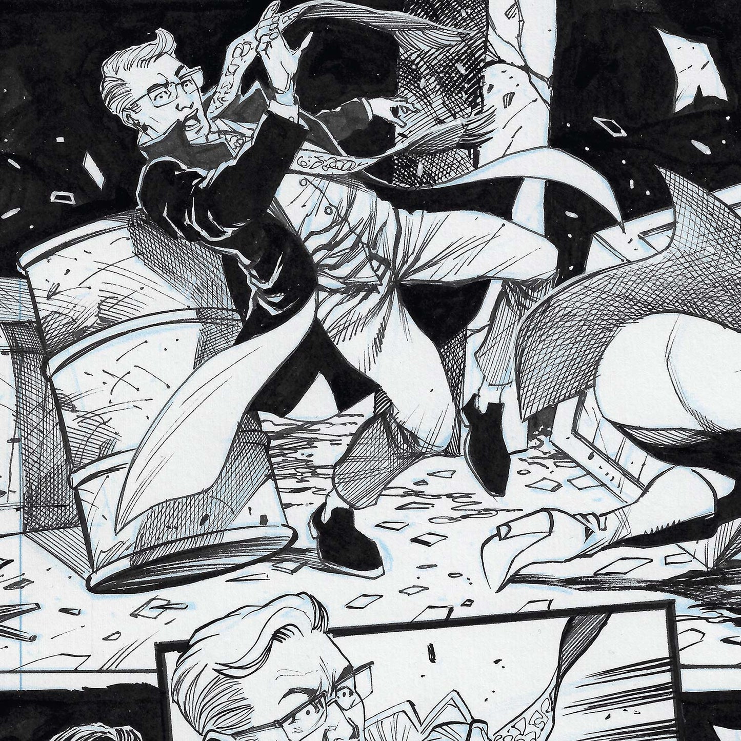 Rod Luper The Lucent: Fractured Mind 11" x 17" (A3) Original Art Page 11