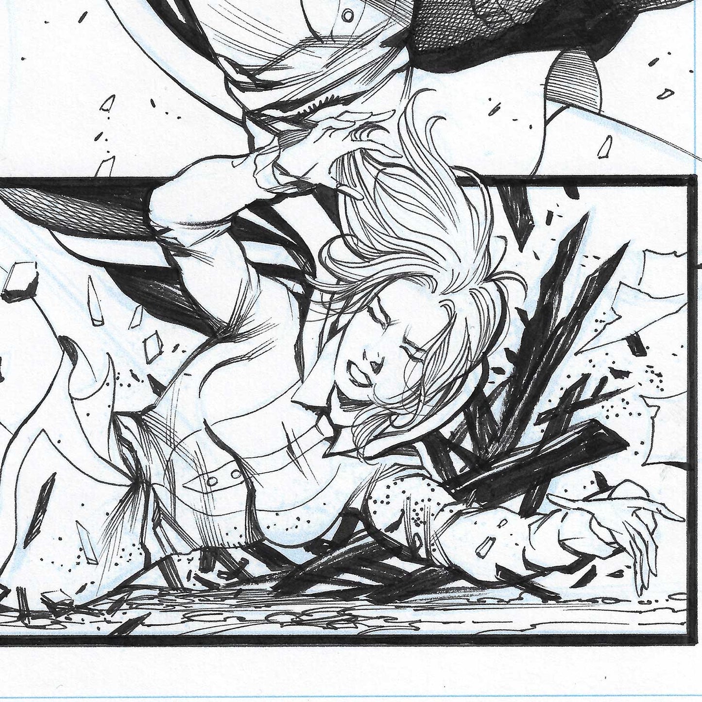 Rod Luper The Lucent: Fractured Mind 11" x 17" (A3) Original Art Page 12