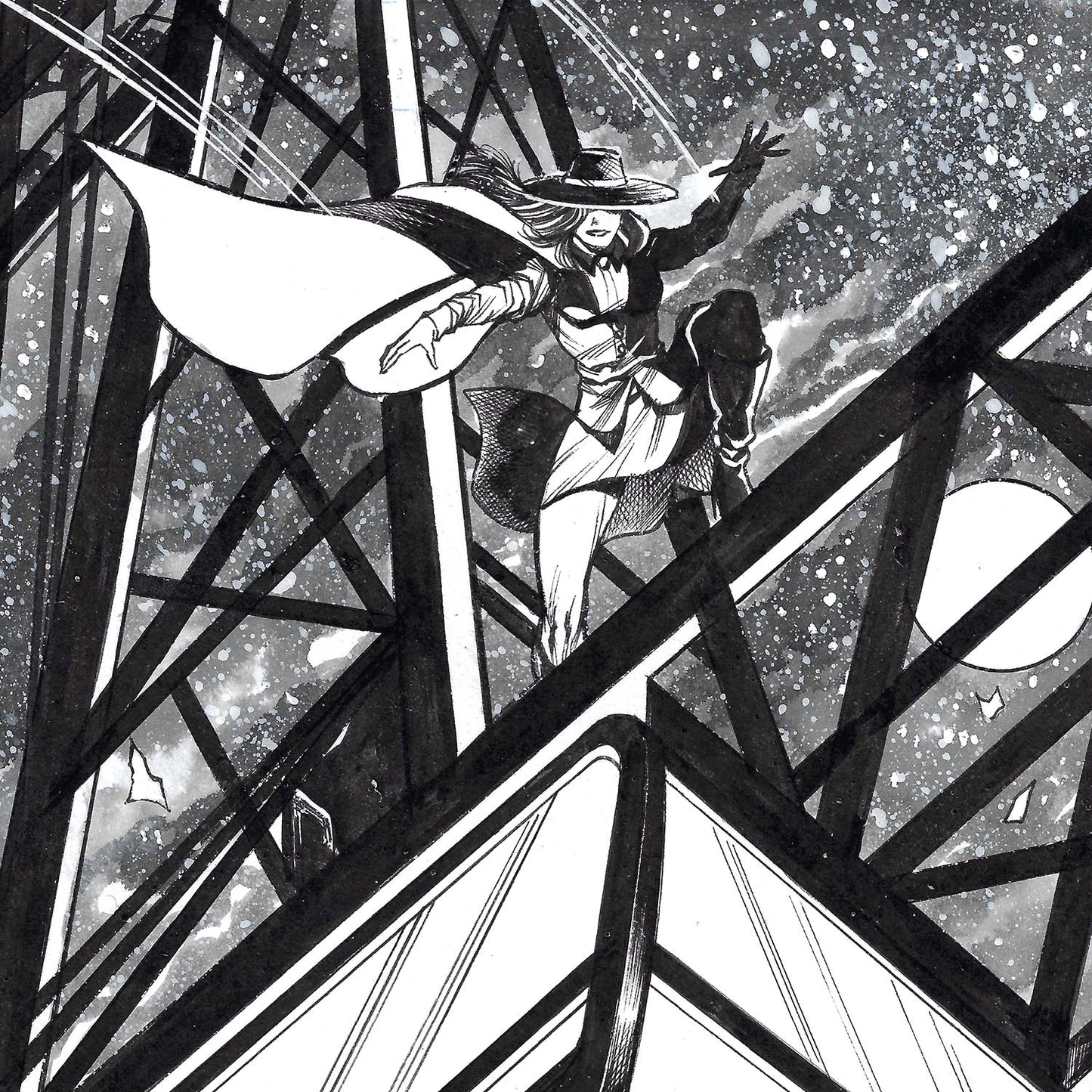Rod Luper The Lucent: Fractured Mind 11" x 17" (A3) Original Art Page 3