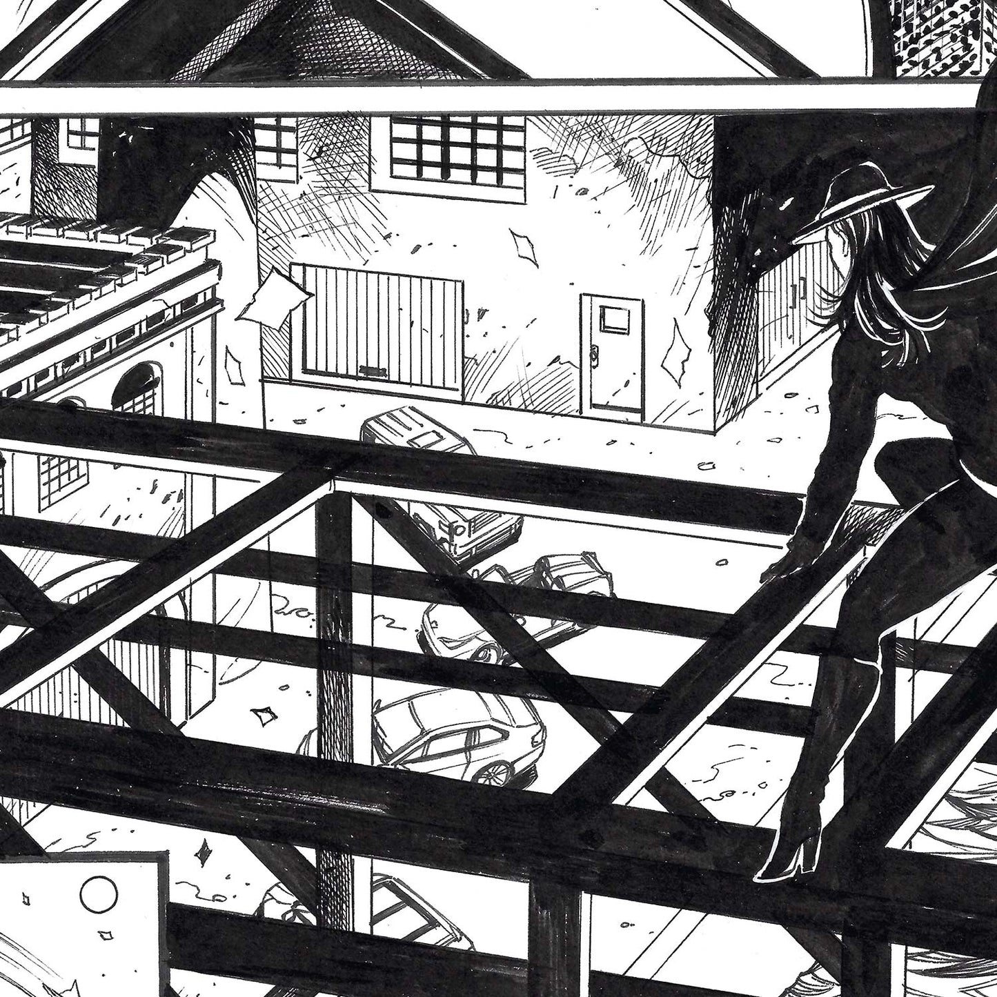 Rod Luper The Lucent: Fractured Mind 11" x 17" (A3) Original Art Page 3