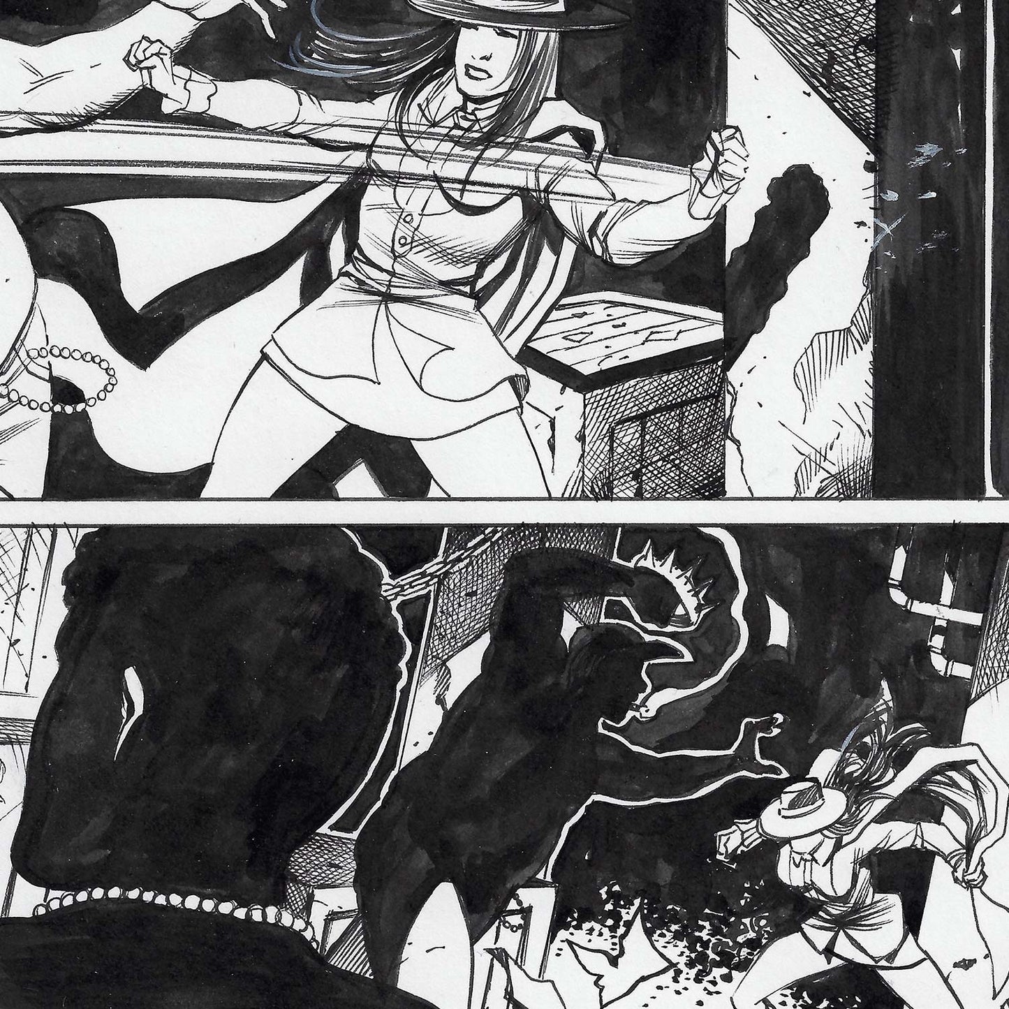 Rod Luper The Lucent: Fractured Mind 11" x 17" (A3) Original Art Page 7
