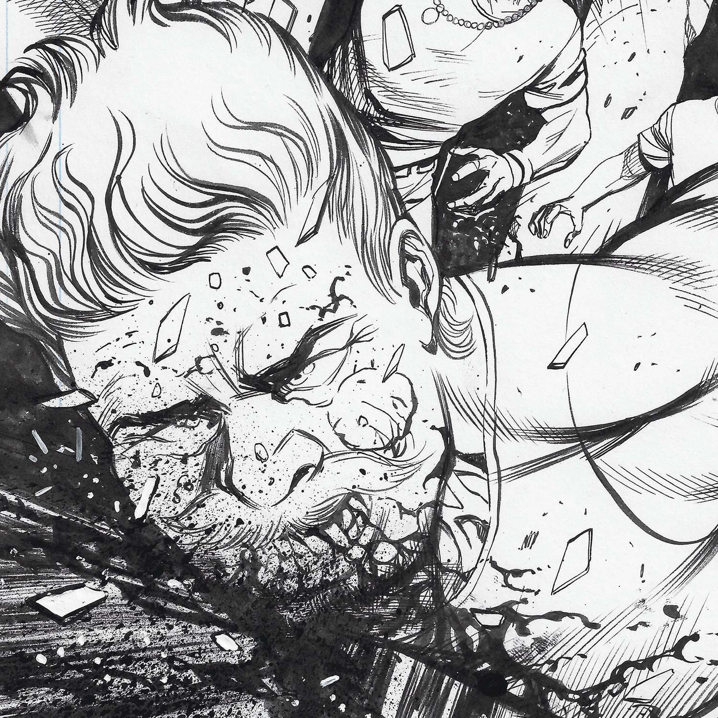 Rod Luper The Lucent: Fractured Mind 11" x 17" (A3) Original Art Page 8