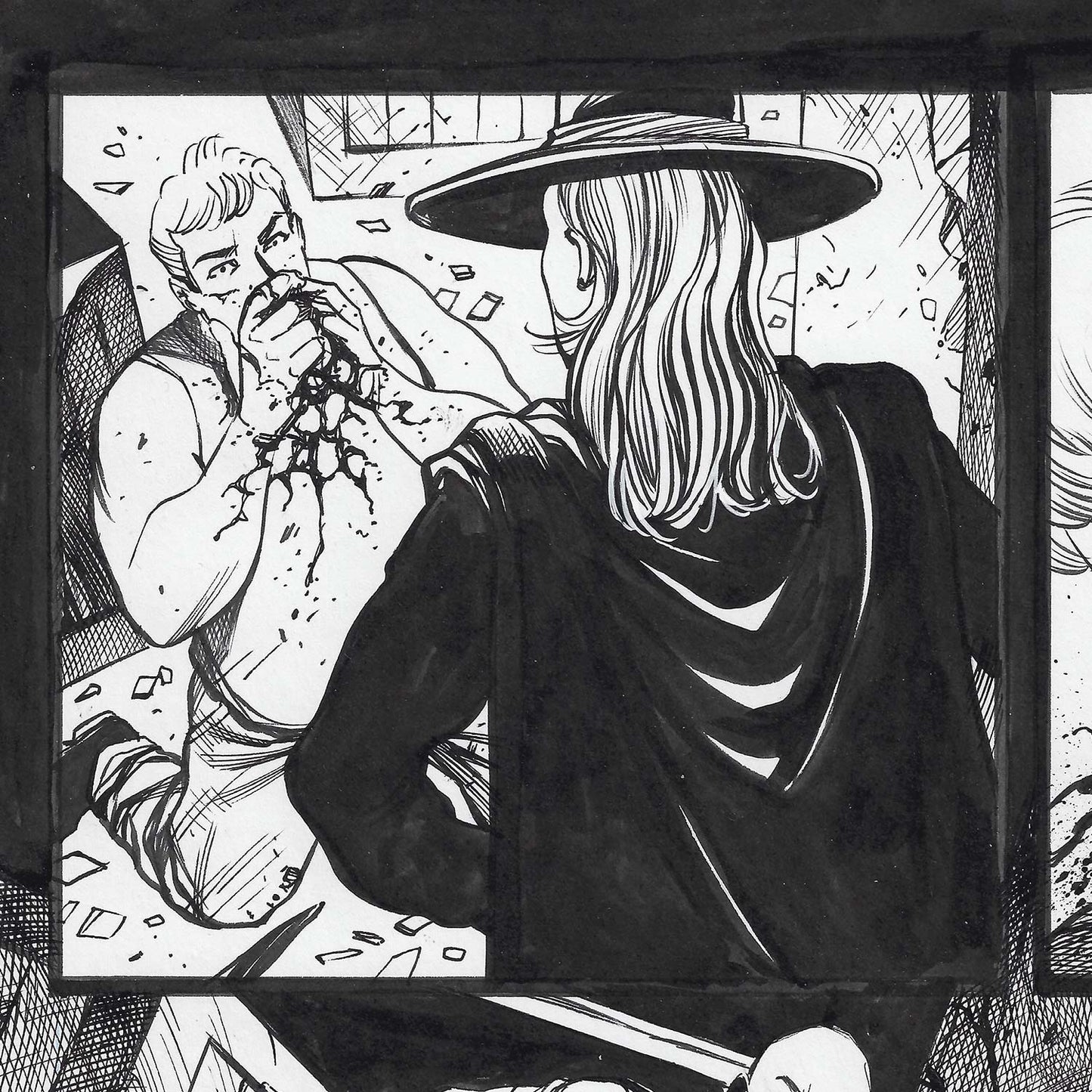 Rod Luper The Lucent: Fractured Mind 11" x 17" (A3) Original Art Page 8