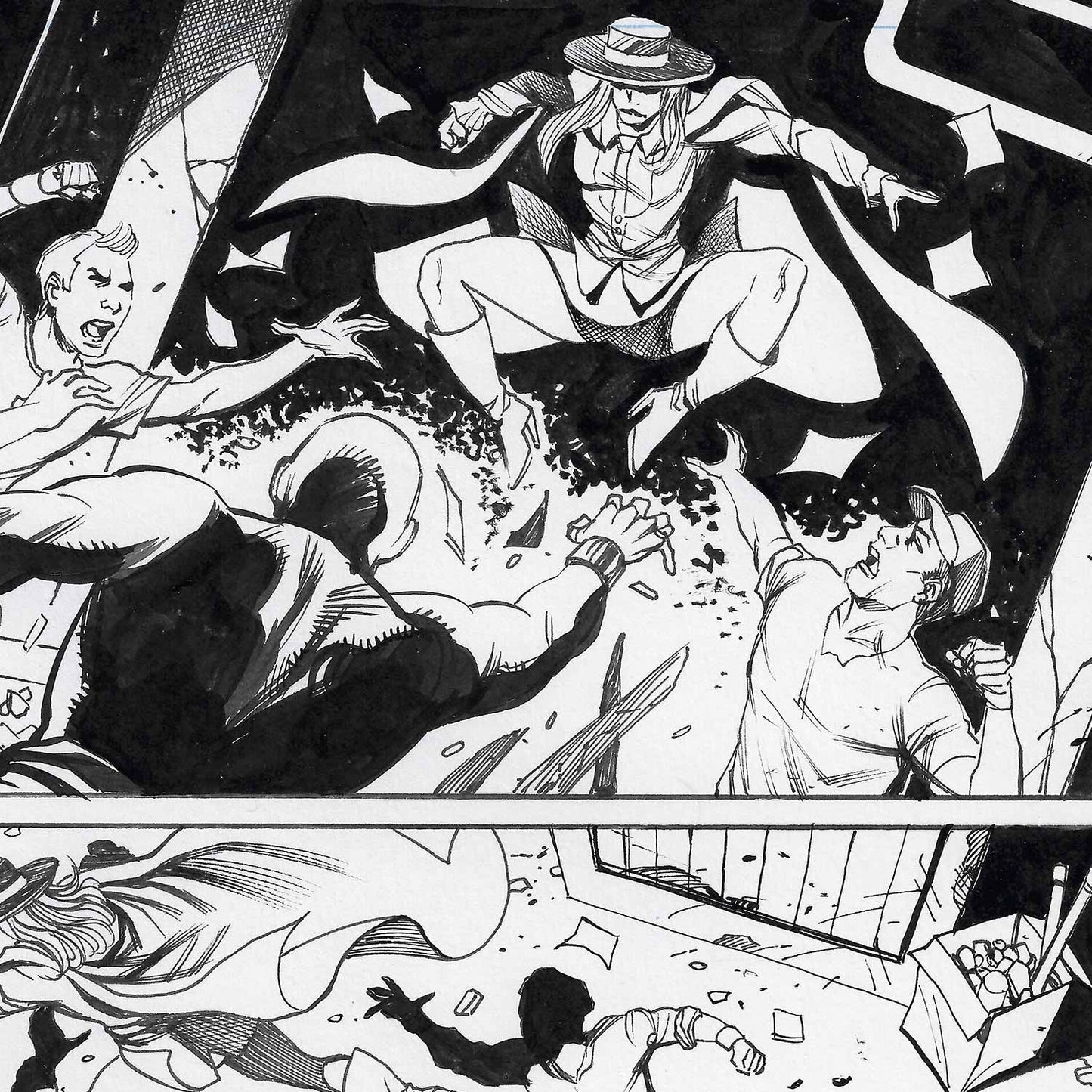 Rod Luper The Lucent: Fractured Mind 11" x 17" (A3) Original Art Page 9