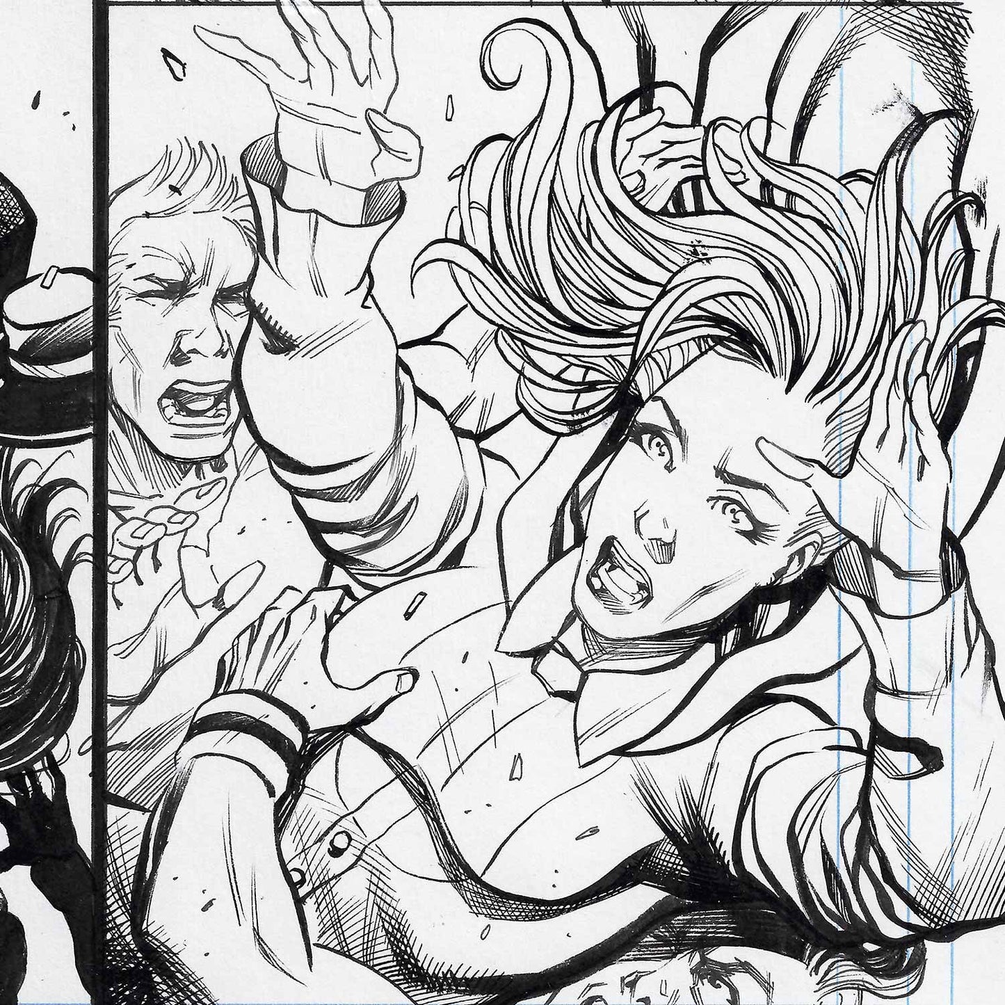 Rod Luper The Lucent: Fractured Mind 11" x 17" (A3) Original Art Page 9