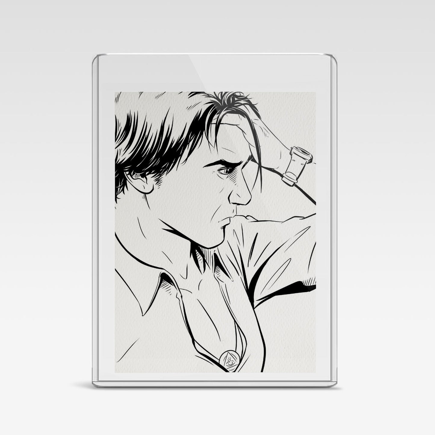 Painted Death Sketch Card - Alexander 1