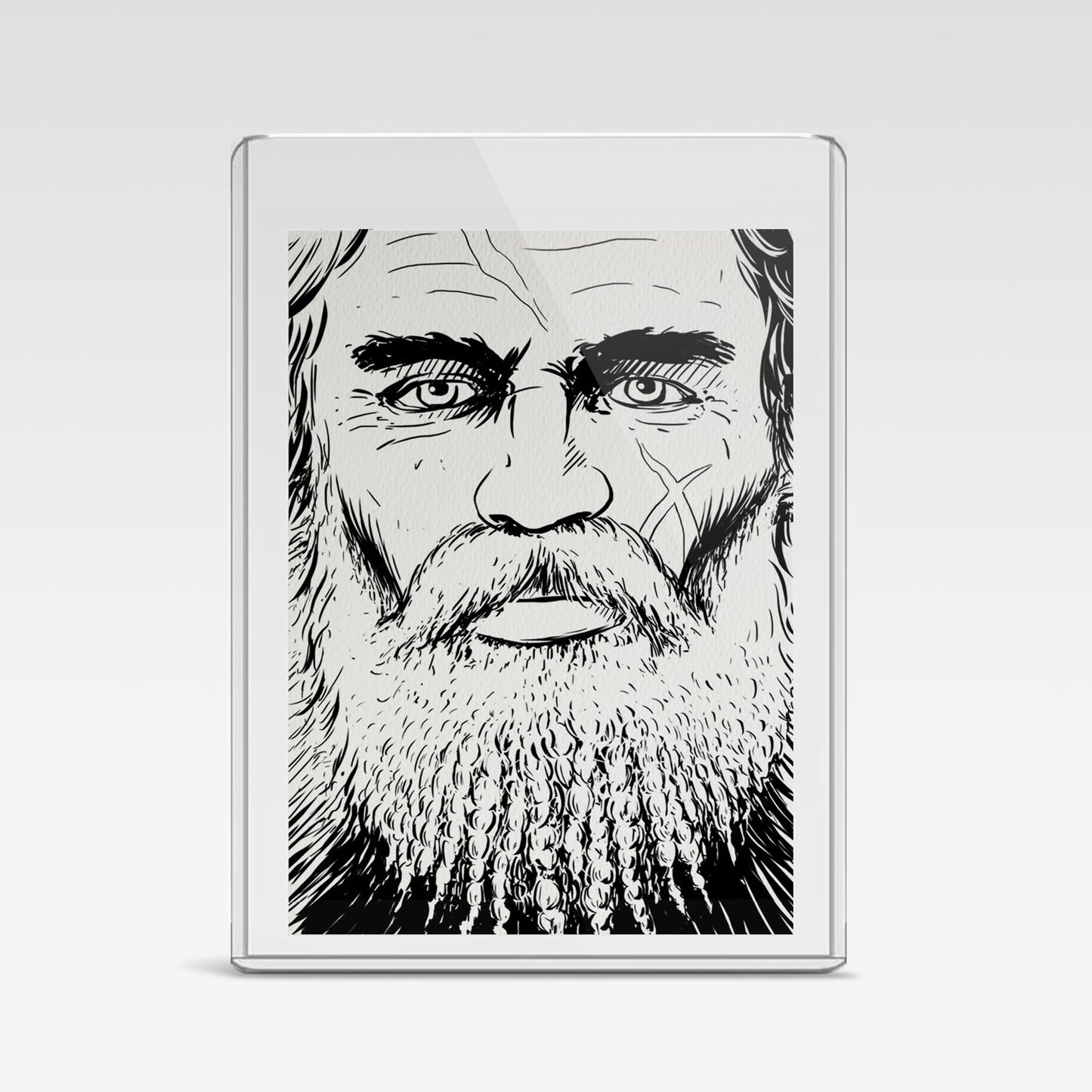 Painted Death Sketch Card - Gilgamesh 3