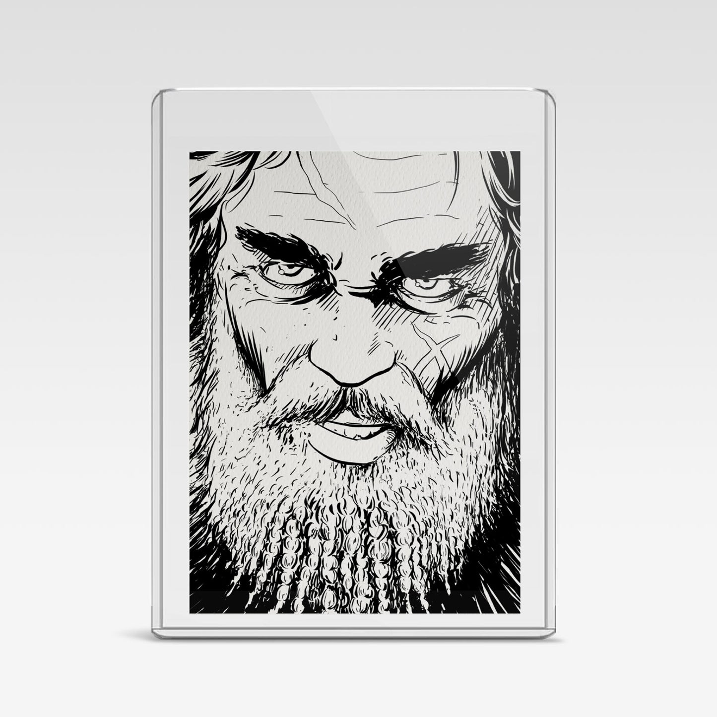 Painted Death Sketch Card - Gilgamesh 4