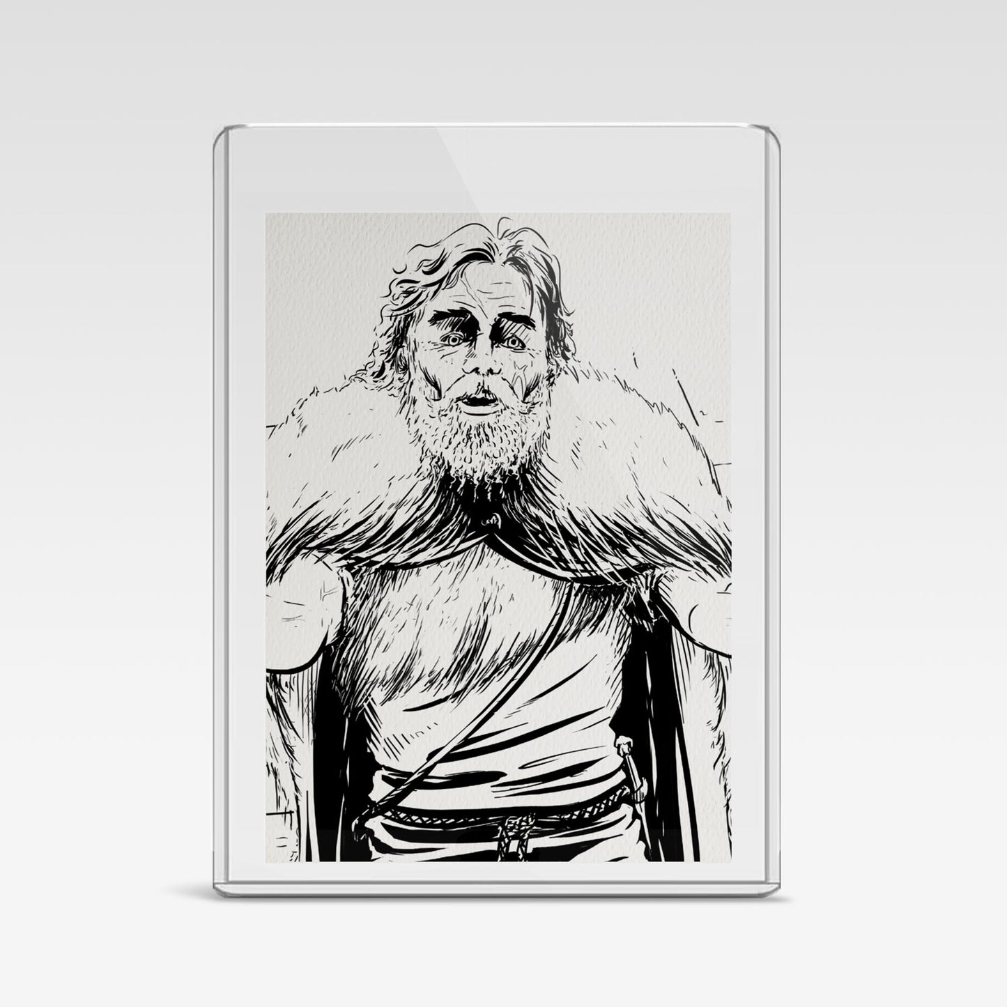Painted Death Sketch Card - Gilgamesh 5