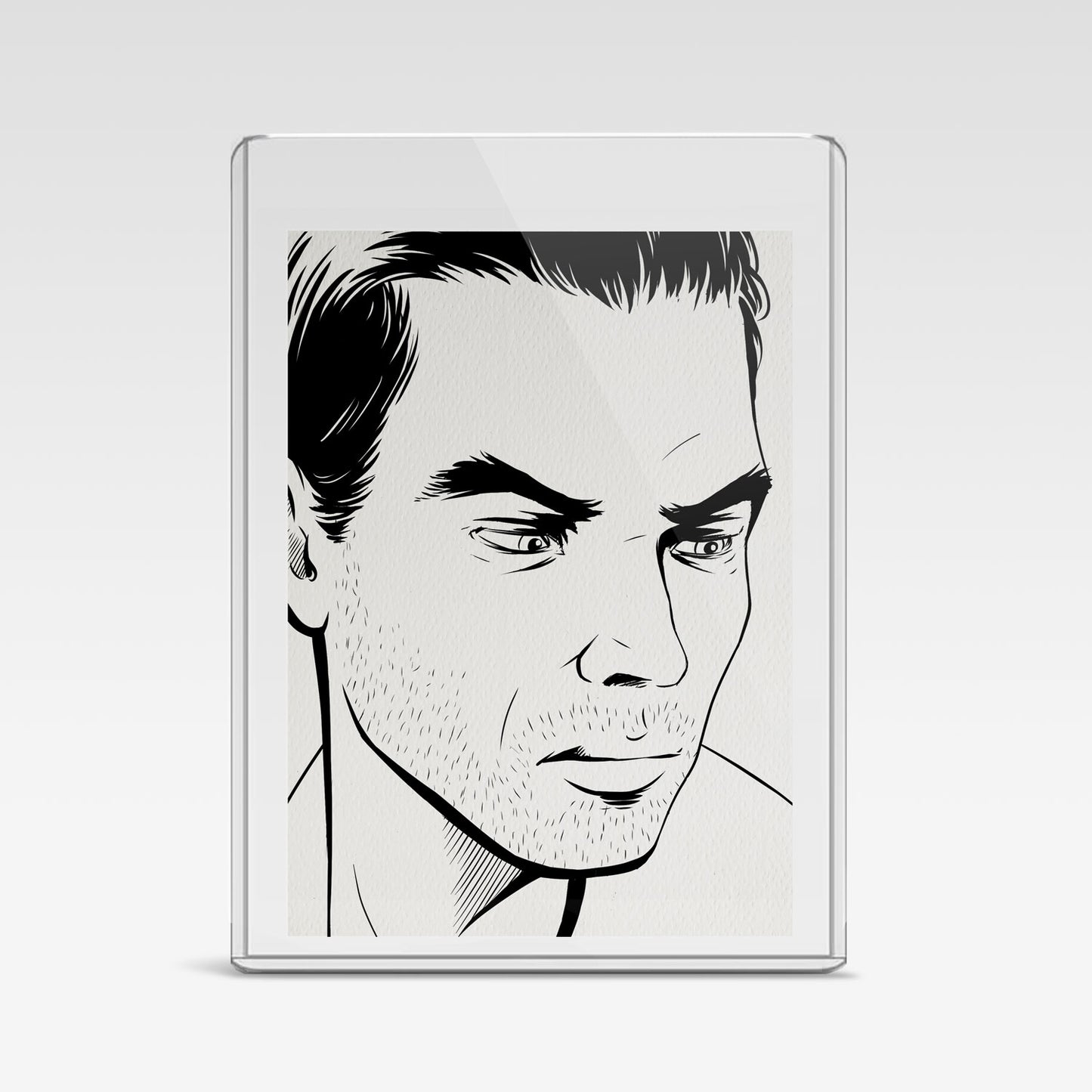 Painted Death Sketch Card - Le Maréchal 1
