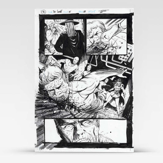 Rod Luper The Lucent: Fractured Mind 11" x 17" (A3) Original Art Page 8