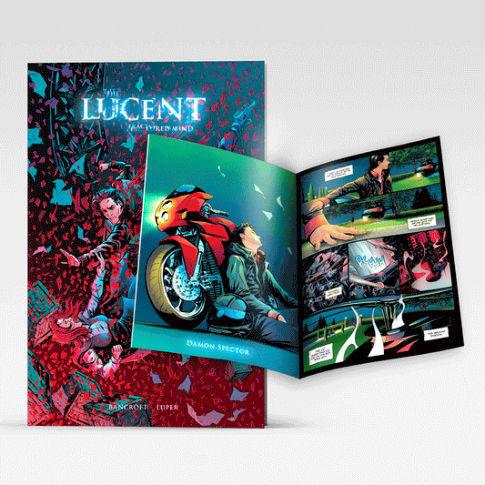 The Lucent: Fractured Mind (Prequel Comic) + Trading Cards Ashcan