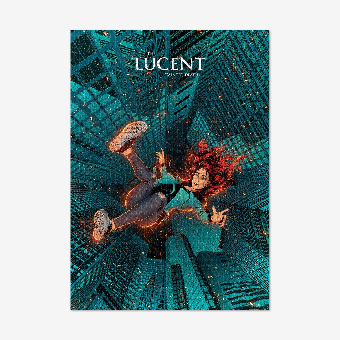The Lucent: Painted Death Cover Puzzle