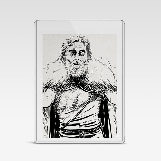 Painted Death Sketch Card - Gilgamesh 5